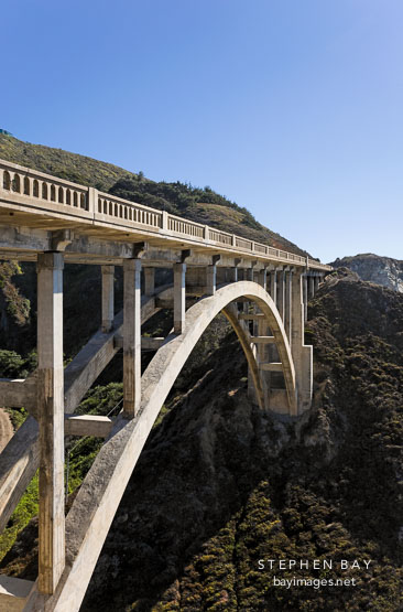 Rocky Creek Bridge. Big Sur, California, USA.
