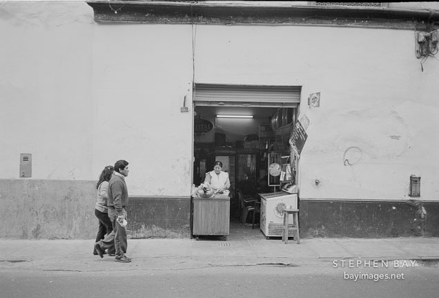 Convenience store in Lima Peru.