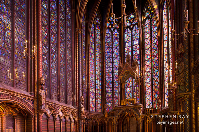 Sainte Chapelle. Paris, France.