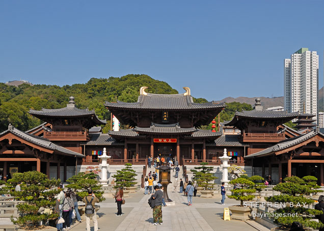 Chi Lin Nunnery. Hong Kong.