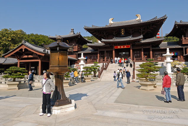 Chi Lin Nunnery. Hong Kong.