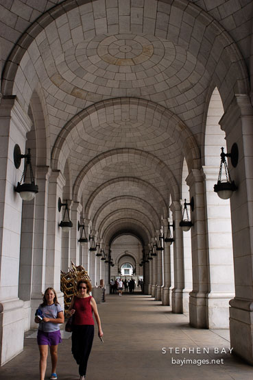 Union Station loggia. Washington, D.C.