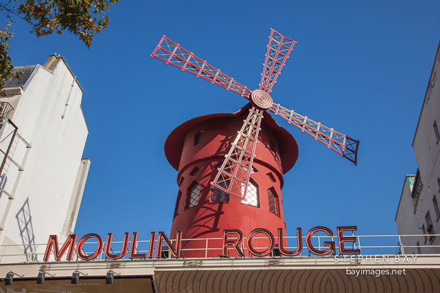Moulin rouge. Paris, France.