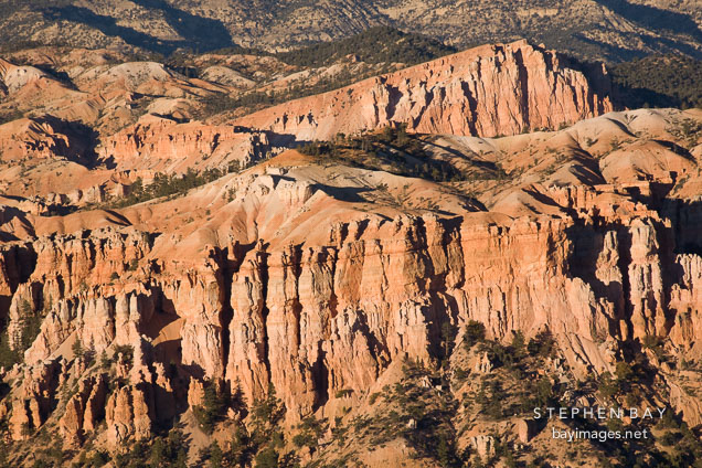 Late afternoon light at Bryce Point. Bryce Canyon NP, Utah.