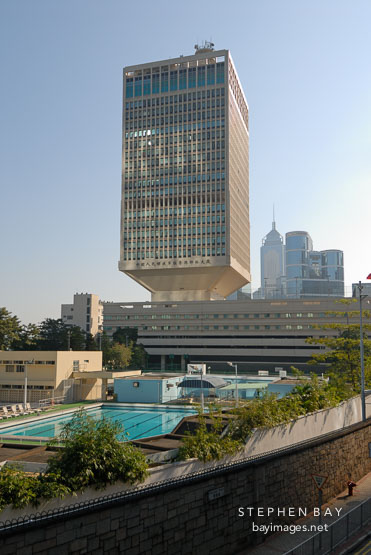 PLA Forces Hong Kong Building. Hong Kong.