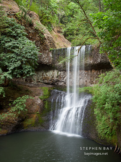 Lower South Falls. Silver Falls State Park, Oregon.