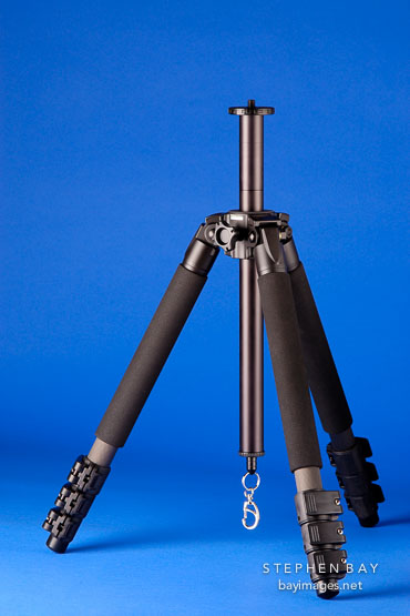 Carbon fiber tripod.