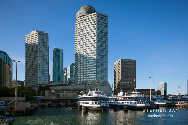 Queen's Quay ferry terminal. Toronto, Canada.