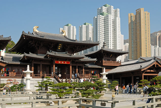 Chi Lin Nunnery. Hong Kong.