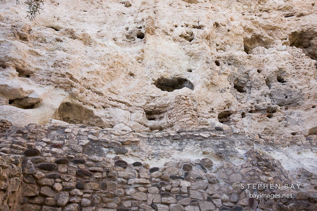 Castle A ruins at Montezuma Castle National Monument. Arizona, USA.