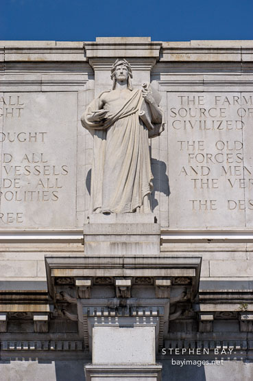 Statue of Apollo. Union Station. Washington, D.C., USA.