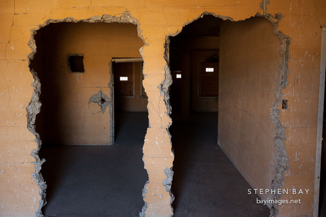 Remains of jail at the Tulelake internment camp.
