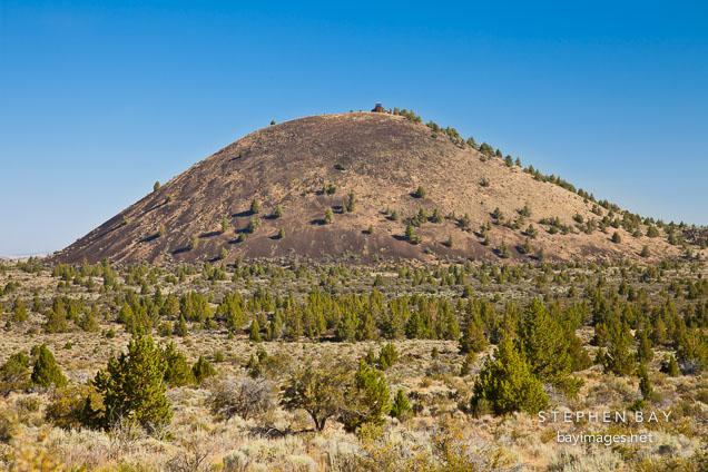 Schonchin Butte. Lava Beds National Monument, California.