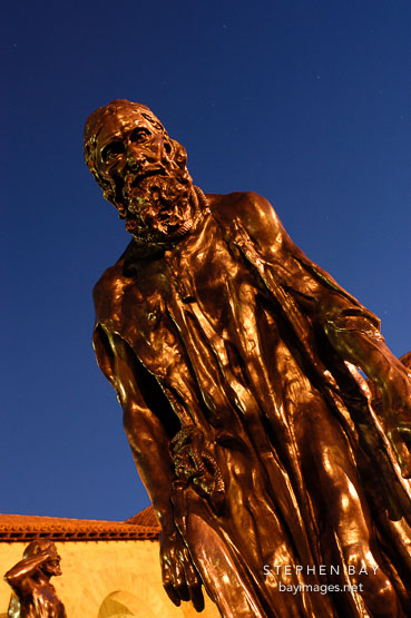 The Burghers of Calais (Les Bourgeois de Calais) by Auguste Rodin. Stanford University.