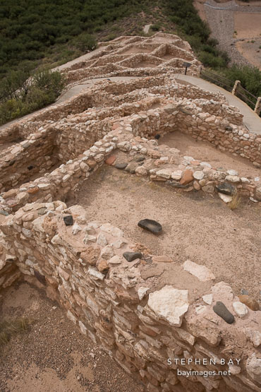 Tuzigoot village. Tuzigoot National Monument, Arizona, USA.