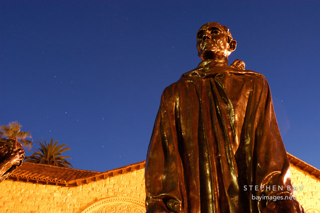 The Burghers of Calais by Auguste Rodin. Stanford University.