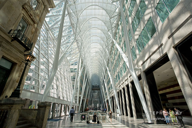 BCE galleria. Toronto, Canada.