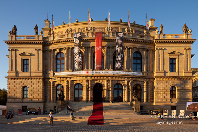 Rudolfinum Concert Hall. Prague, Czech Republic.