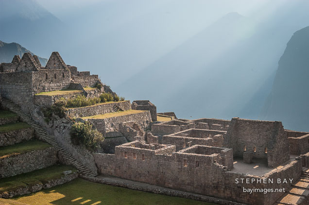Near main square. Machu Picchu, Peru.