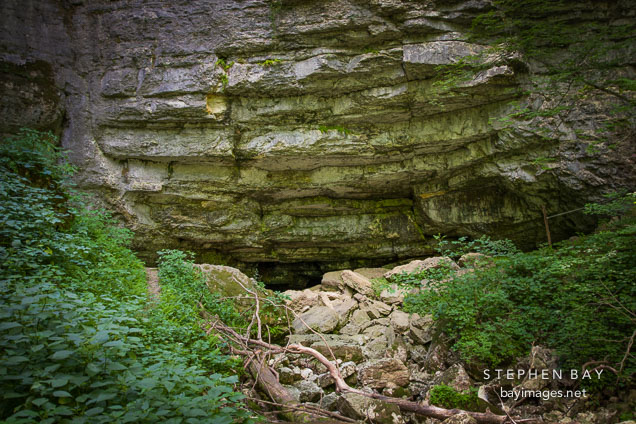 Dutton's cave. West Union, Iowa.