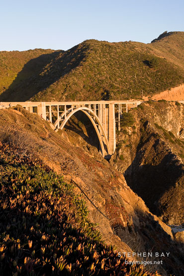 Bixby Creek Bridge. Big Sur, California, USA.