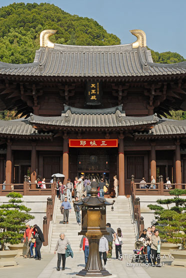 Chi Lin Nunnery. Hong Kong.