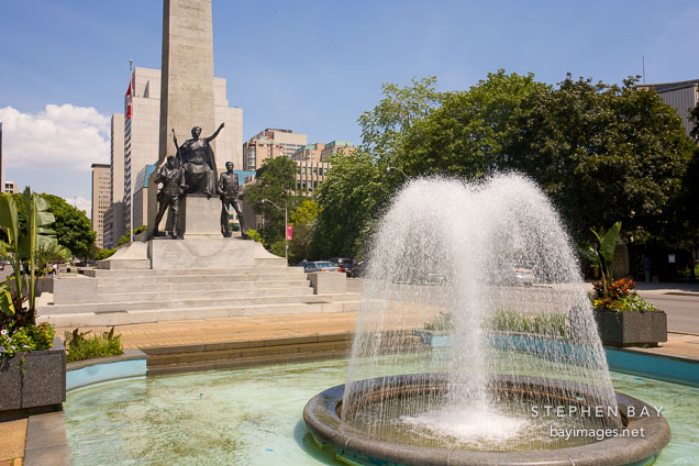 South African War Memorial by W. Allward. Toronto, Canada.