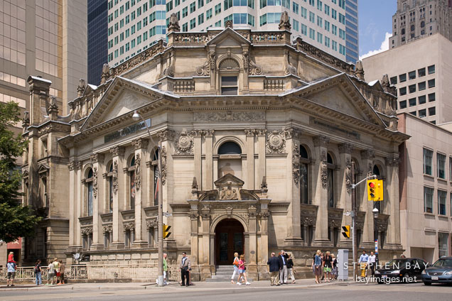 Hockey Hall of Fame at Young and Front Street. Toronto, Canada.