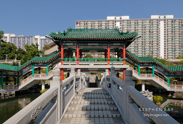 Good Wish Garden. Wong Tai Sin Temple, Hong Kong, China.