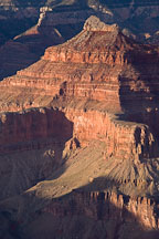Light and shadows on the canyon. Grand Canyon NP, Arizona. - Photo #17311