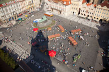 Aerial view of old town square. Prague, Czech Republic. - Photo #30220