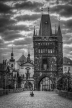 Charles Bridge and Old Town Bridge tower. Prague, Czech Republic. - Photo #30127