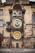 Astronomical clock in old town square. Prague, Czech Republic. - Photo #30129