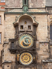 Astronomical clock. Prague, Czech Republic. - Photo #29631