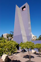 Purple bell tower at Pershing Square. Los Angeles, California, USA. - Photo #6531