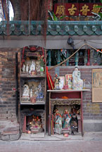 Shrine outside of Tin Hau Temple. Hong Kong, China. - Photo #15435