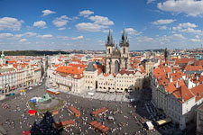 Old town square in Prague, Czech Republic. - Photo #30245