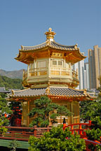 Pavilion of Absolute Perfection. Nan Lian Gardens, New Kowloon, Hong Kong, China. - Photo #15849