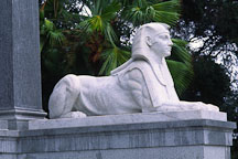 Statue at the Mausoleum. Stanford University, Stanford, California, USA - Photo #649