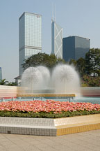 Fountains in Hong Kong Park. Hong Kong, China. - Photo #16450