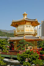 Pavilion of Absolute Perfection. Nan Lian Gardens, New Kowloon, Hong Kong, China. - Photo #15850