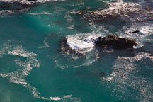Swirling water in McWay Cove. Big Sur, California, USA. - Photo #17055
