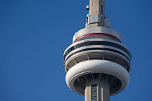 Main observation deck of the CN Tower. Toronto, Canada. - Photo #19959