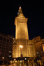 Terminal tower at night. Cleveland, Ohio, USA. - Photo #4106