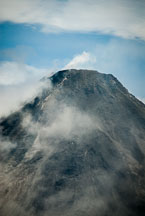 Close-up of volcano rim. Arenal Volcano, Costa Rica. - Photo #14160