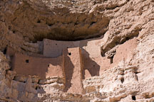 Montezuma Castle was built by Pre-Columbian Sinagua people. Arizona, USA. - Photo #17570
