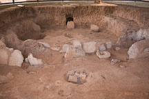Pithouse. Mesa Top, Mesa Verde, Colorado. - Photo #18672