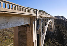 Rocky Creek Bridge. Big Sur, California, USA. - Photo #16976