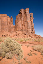 Raingod Mesa. Monument Valley, Arizona. - Photo #18784