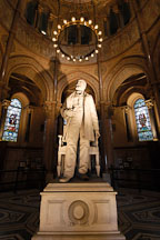 Statue of president James A. Garfield. Garfield monument, Lake View Cemetery, Cleveland, Ohio, USA - Photo #4186